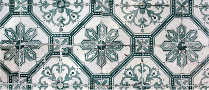 ornate sample tiles