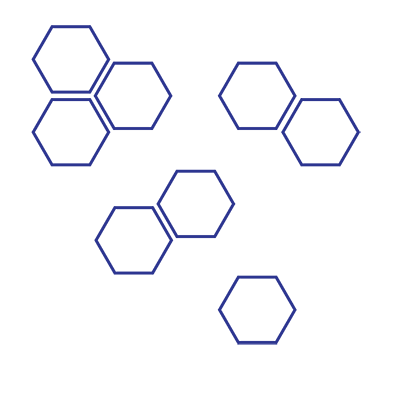 hexagons